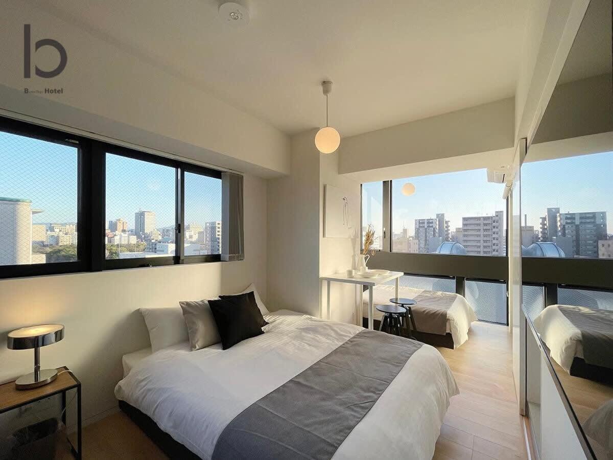 Bhotel Nekoyard - Modern Studio With Great Security Near Peace Park 广岛 外观 照片